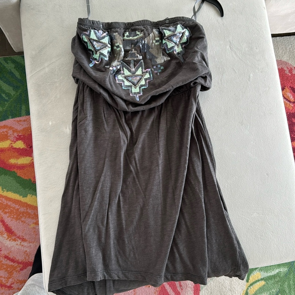 Strapless High Low dress